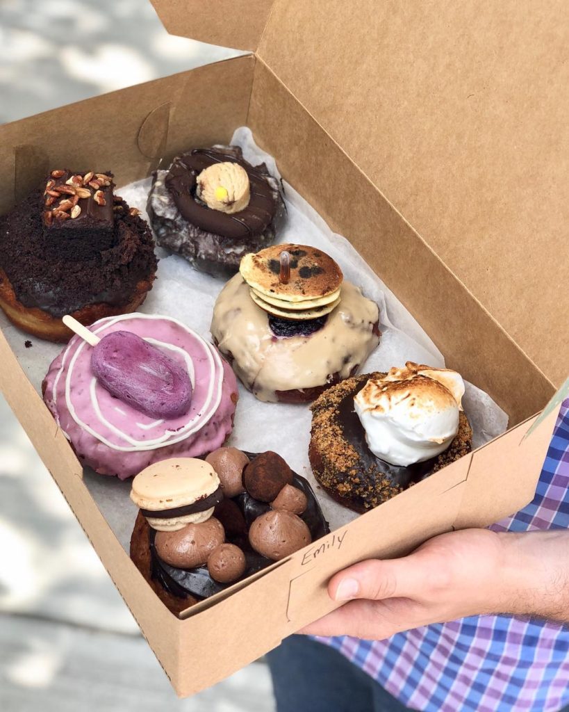 Half-dozen donuts from PVDonuts (Providence, RI)